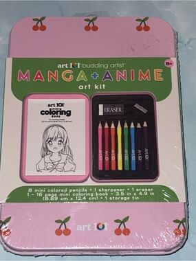 Manga & Anime Art Kit - Pink